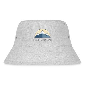 Mountains - Made for Ultras - Stanley/Stella Recycled Bucket Hat - heather grey - Front