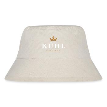 Kühl Original Familienlogo - Stanley/Stella recycelter Bucket Hat - Naturweiß - Vorne