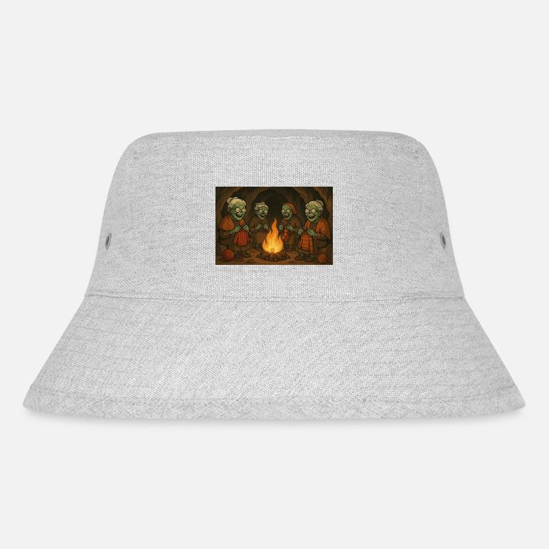 1000019114 - Stanley/Stella Recycled Bucket Hat - heather grey