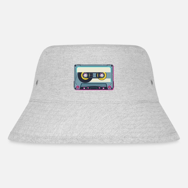Cassette rétro - Bob recyclé Stanley/Stella - gris chiné