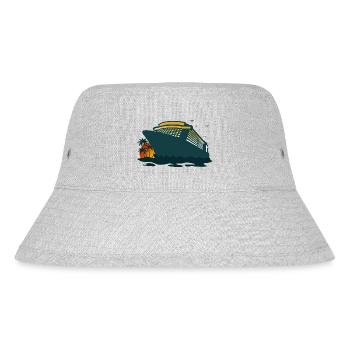 Cruise, Cruise Ship, Cruise - Stanley/Stella Recycled Bucket Hat - heather grey - Front