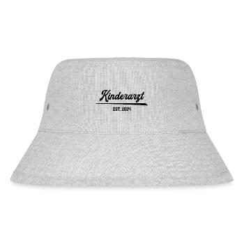 Kinderarzt 2024 Pädiatrie Abschluß Studium Arzt - Stanley/Stella recycelter Bucket Hat - Grau meliert - Vorne