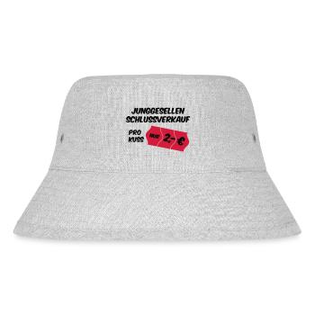 Bachelor - Stanley/Stella Recycled Bucket Hat - heather grey - Front