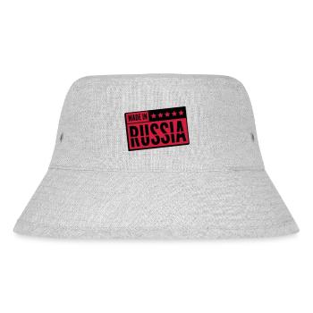 made_in_russia_gy2 - Stanley/Stella recycelter Bucket Hat - Grau meliert - Vorne