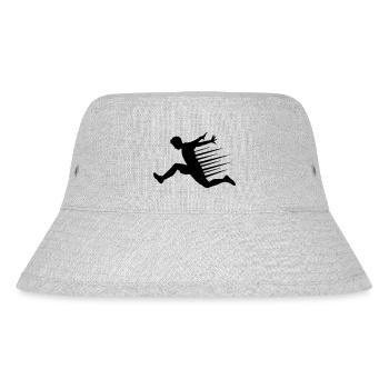 parkour - Stanley/Stella recycelter Bucket Hat - Grau meliert - Vorne