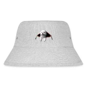 Maltese - Stanley/Stella Recycled Bucket Hat - heather grey - Front