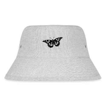 Butterfly Nature Insect Butterflies 1 - Stanley/Stella Recycled Bucket Hat - heather grey - Front