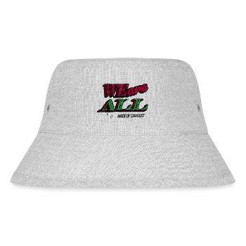colors art present idea weightless birthday gift - Stanley/Stella Recycled Bucket Hat - heather grey - Front