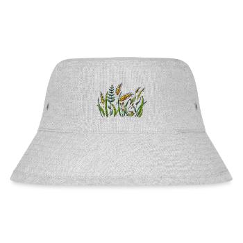 Meadow - Stanley/Stella Recycled Bucket Hat - heather grey - Front