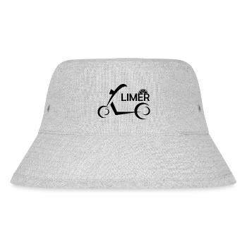 E-Scooter E-Roller Scooter - Stanley/Stella recycelter Bucket Hat - Grau meliert - Vorne