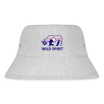 Adventure Travel Hiking Mountain - Stanley/Stella Recycled Bucket Hat - heather grey - Front