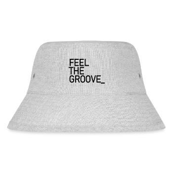 musique dance techno feel the groove cadeau - Bob recyclé Stanley/Stella - gris chiné - Devant