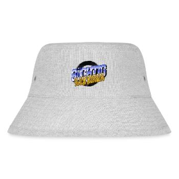lustig witzig humor windhund hunderasse hund - Stanley/Stella recycelter Bucket Hat - Grau meliert - Vorne