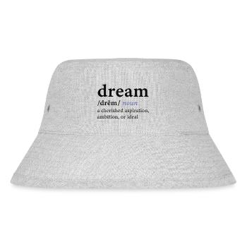 Dream - Stanley/Stella Recycled Bucket Hat - heather grey - Front