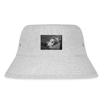 Official Sleep Shirt Cat Pajamas Cat Mom - Stanley/Stella Recycled Bucket Hat - heather grey - Front