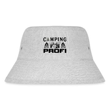 Camping Profi - Stanley/Stella recycelter Bucket Hat - Grau meliert - Vorne