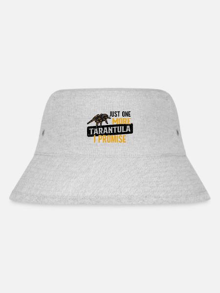 Vogelspinne - Stanley/Stella recycelter Bucket Hat - Grau meliert