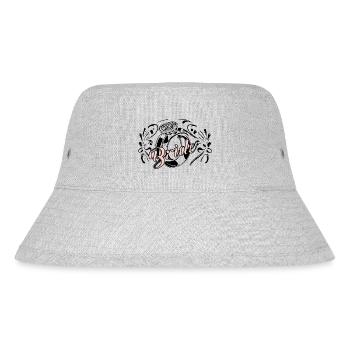 BRAUT, TSHIRT - Stanley/Stella recycelter Bucket Hat - Grau meliert - Vorne
