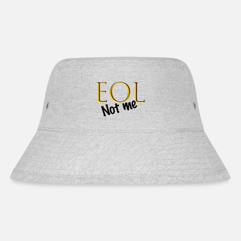 EOL - Stanley/Stella recycelter Bucket Hat - Grau meliert