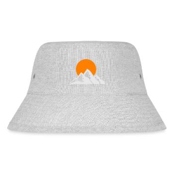 Berg - (26) - Stanley/Stella recycelter Bucket Hat - Grau meliert - Vorne