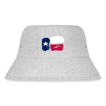 Texas - Stanley/Stella recycelter Bucket Hat - Grau meliert - Vorne