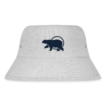Bear - Panda Forest Nature Freedom Wild - Stanley/Stella Recycled Bucket Hat - heather grey - Front