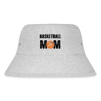 Basketball - Stanley/Stella recycelter Bucket Hat - Grau meliert - Vorne