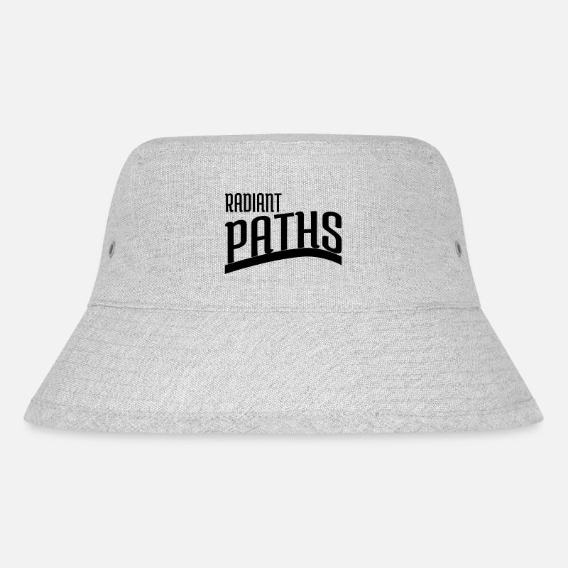 gift idea quote humor present idea statement happy - Stanley/Stella recycelter Bucket Hat - Grau meliert