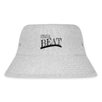 present idea sayings rhythm geek timeless elegance - Stanley/Stella recycelter Bucket Hat - Grau meliert - Vorne