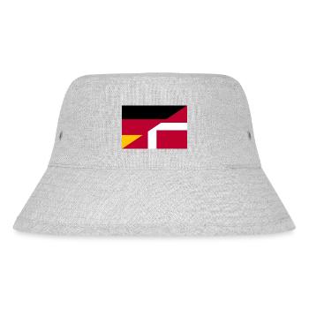 Allemagne Danemark Drapeau - Bob recyclé Stanley/Stella - gris chiné - Devant