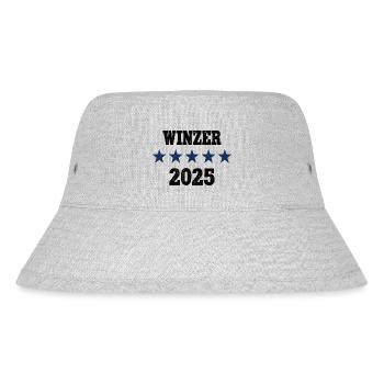 Winzer 2025 Beruf Winzerei Lehre Lehrling Weingut - Stanley/Stella recycelter Bucket Hat - Grau meliert - Vorne