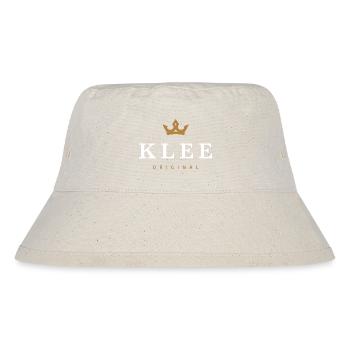 Klee Original Familienlogo - Stanley/Stella recycelter Bucket Hat - Naturweiß - Vorne