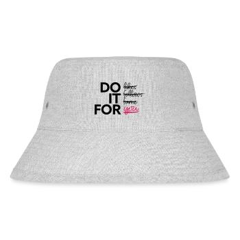 Do it for you - Stanley/Stella recycelter Bucket Hat - Grau meliert - Vorne