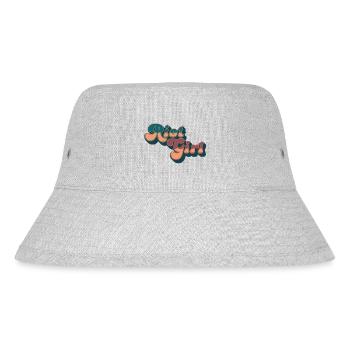 RiotGirl - Stanley/Stella recycelter Bucket Hat - Grau meliert - Vorne