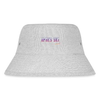 Apres Ski Has, Skihase - Stanley/Stella recycelter Bucket Hat - Grau meliert - Vorne