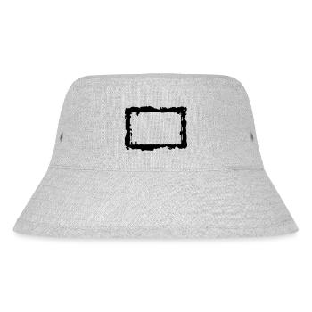 frame_4_vec_1 de - Stanley/Stella recycelter Bucket Hat - Grau meliert - Vorne
