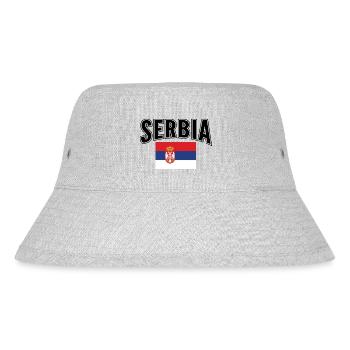 Serbie - Bob recyclé Stanley/Stella - gris chiné - Devant