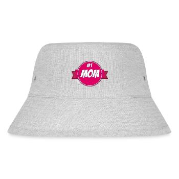 Mum of the year - Stanley/Stella Recycled Bucket Hat - heather grey - Front