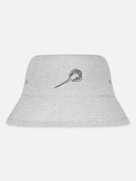 Blaupunkt Rochen - Stanley/Stella recycelter Bucket Hat - Grau meliert