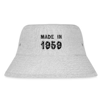 Made in 1959 - Stanley/Stella Recycled Bucket Hat - heather grey - Front