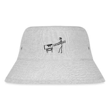 Schreiner Tischler - Stanley/Stella recycelter Bucket Hat - Grau meliert - Vorne