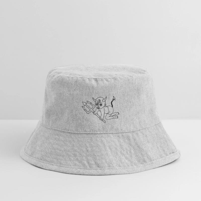 evil devil demon hell devil satan crawling pacifie Stanley/Stella Recycled Bucket Hat