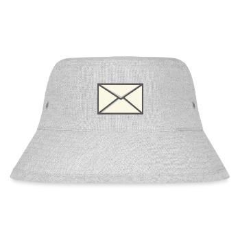 letter - Stanley/Stella Recycled Bucket Hat - heather grey - Front