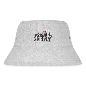 Norway - Stanley/Stella Recycled Bucket Hat - heather grey - Front