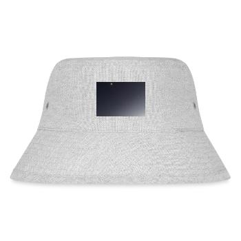 Die Nacht - Stanley/Stella recycelter Bucket Hat - Grau meliert - Vorne