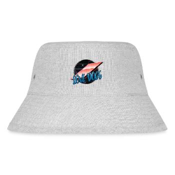 birthday present idea rescue beagle love funny - Stanley/Stella Recycled Bucket Hat - heather grey - Front