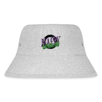 believe space travel birthday present idea - Stanley/Stella recycelter Bucket Hat - Grau meliert - Vorne
