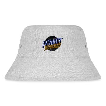 sayings aircraft mechanic tshirts - Stanley/Stella recycelter Bucket Hat - Grau meliert - Vorne