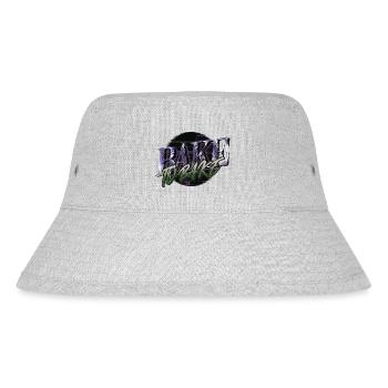 may the fork be with you gift for cook culinary - Stanley/Stella recycelter Bucket Hat - Grau meliert - Vorne