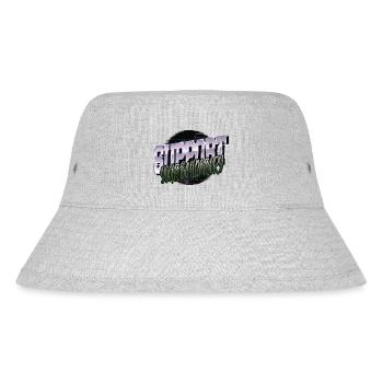 Literary Book Connoisseur Birthday Quote Movies - Stanley/Stella Recycled Bucket Hat - heather grey - Front